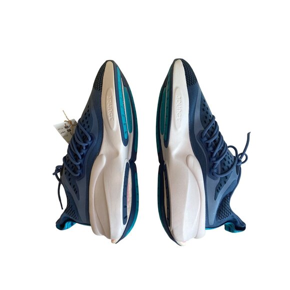 NWT Adidas AlphaBoost V1 Sneakers Women's 10 Crew Blue Lucid Pink - Picture 14 of 15